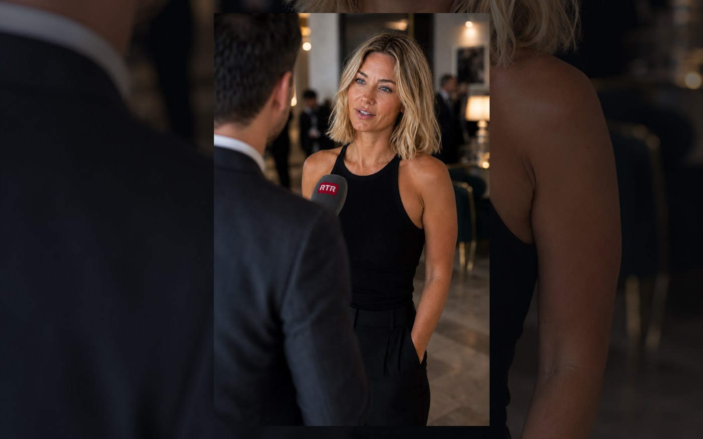 Anna Borgstr&ouml;m during an event-week interview in Zurich for Valarty's Founder Rooms.