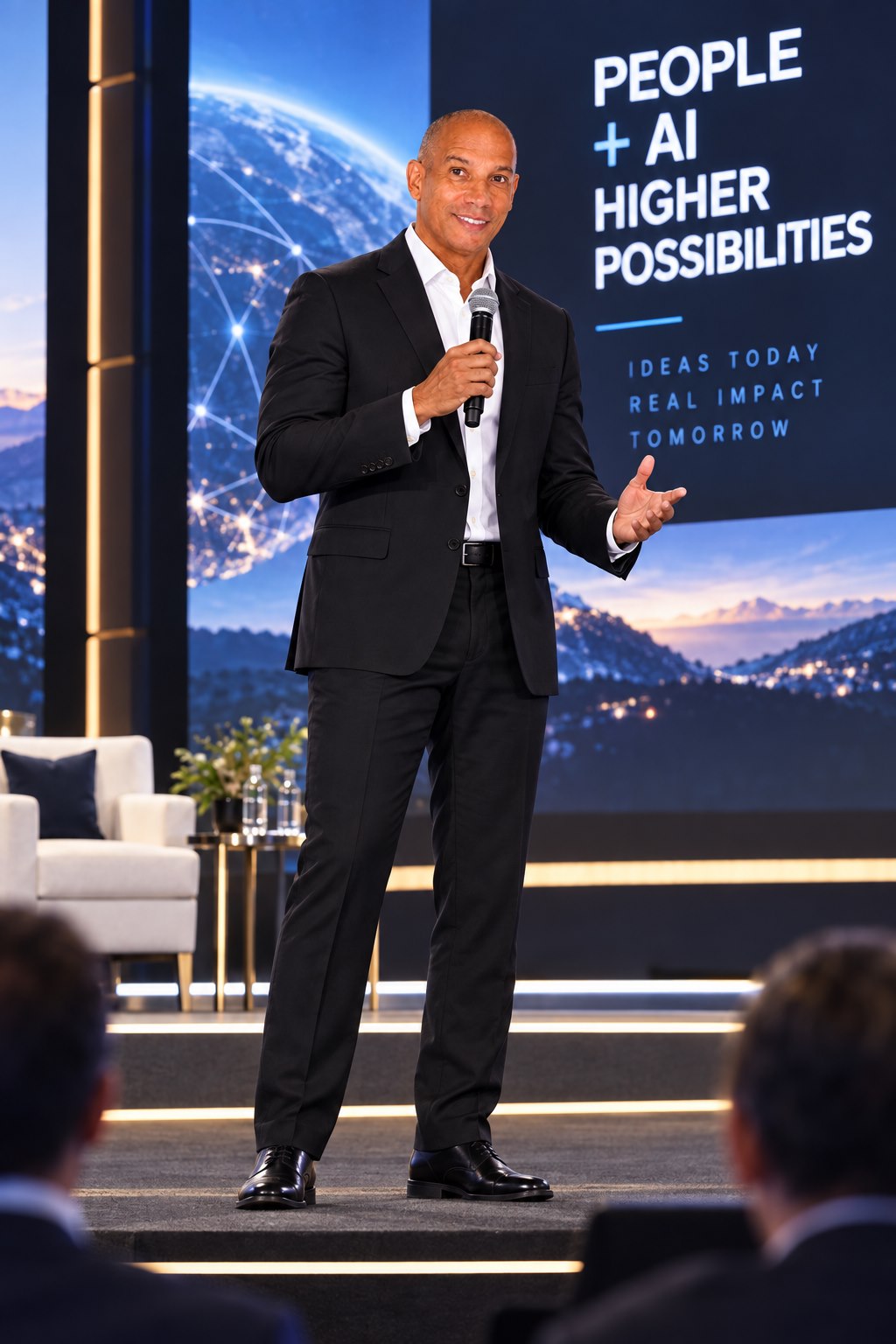 Sancler Requião Barreto speaking during Valarty's private Berlin forum on September 17–18, 2026.